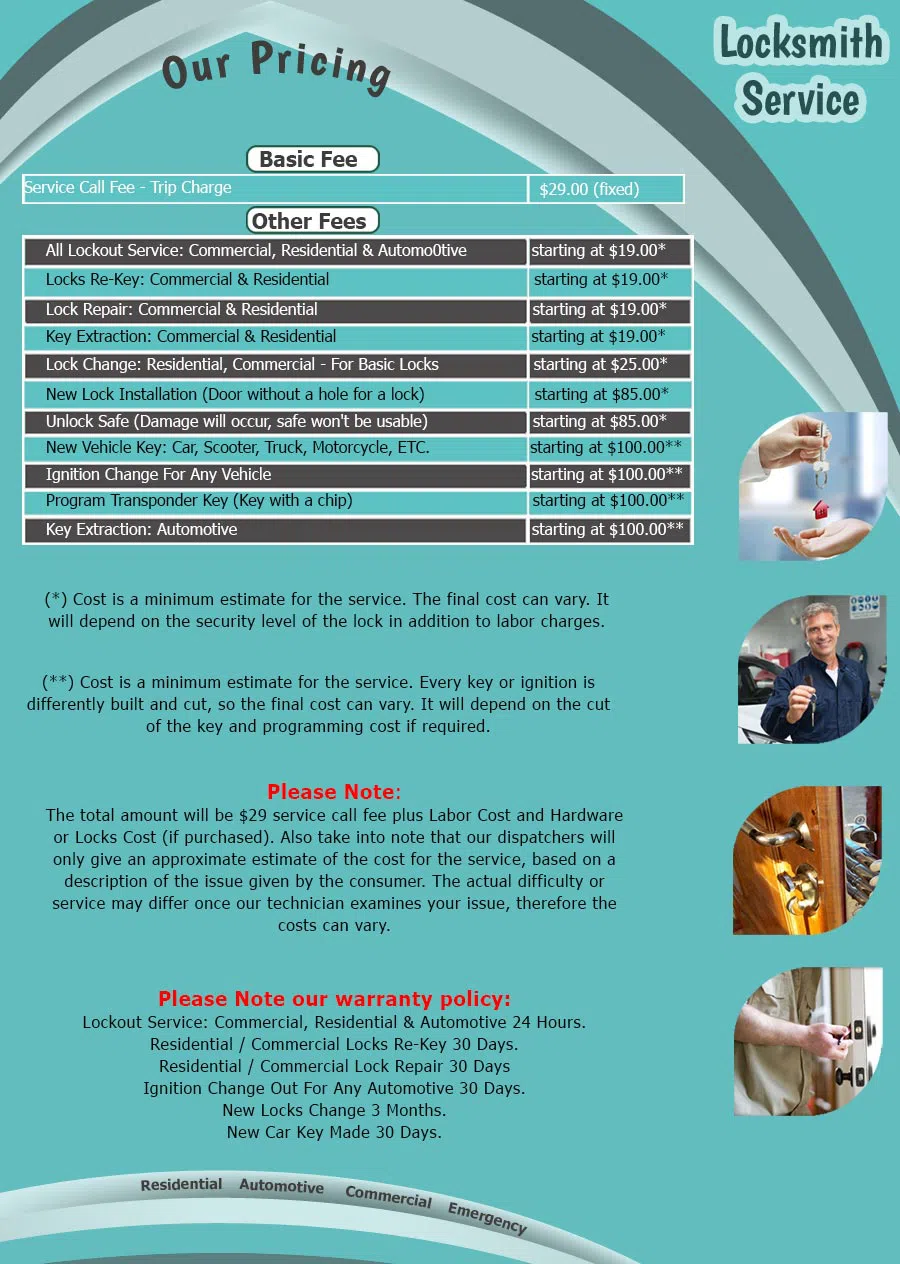 Father Son Locksmith Shop Henrico, VA 804-829-7274